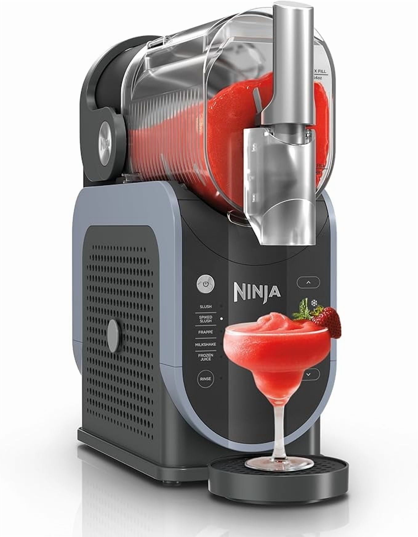 Restored Ninja SLUSHi Frozen Drink Maker 96 oz w insulated bubble cups Refurbished