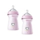 thumbnail image 1 of Pack 2 Biberones NaturalFeeling 6m+ 330 ml Rosa Chicco, 1 of 7