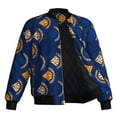 thumbnail image 3 of African Wax Print Jacket for Men Autumn and Winter Thick Warm Ankara Jacket Unisex Men Women, 3 of 5