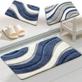 thumbnail image 1 of Xihbxyly Principal Alfonbra de Baño de 24 X 16 Pulgadas, Suave y Absorbente, Manta de Baño de Fibra Fina, Antideslizante y Suave, Lavable a Máquina, 1 of 6