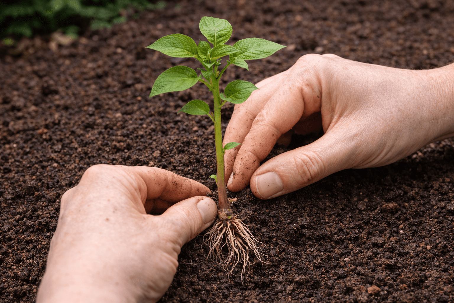 Japanese Sweet Potato Slips for Planting - Yellow Murasaki Sweet Potato Slips - Grow Your Own Sweet Potatos (20 Slips)