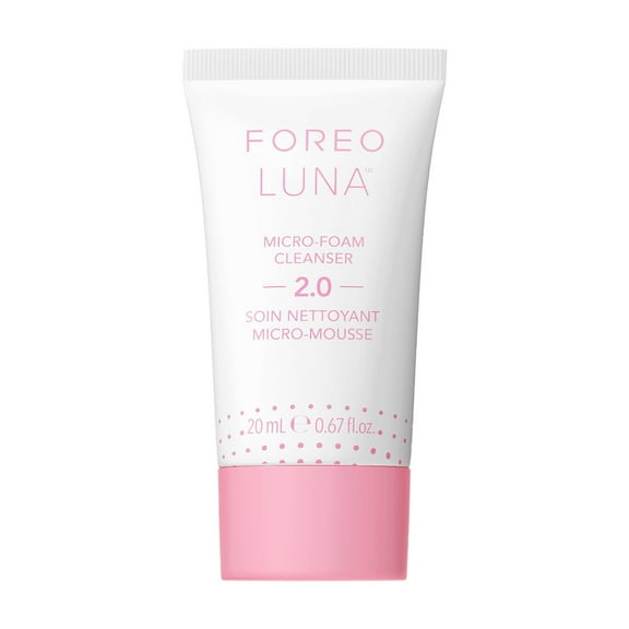 FOREO Micro-Foam Cleanser 2.0, Gentle Foaming Face Wash, 20ml