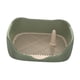 thumbnail image 4 of Soporte para almohadillas de entrenamiento para perros, rejilla de malla portátil para interiores, inodoro de entrenamiento para mascotas Verde grande, 4 of 9
