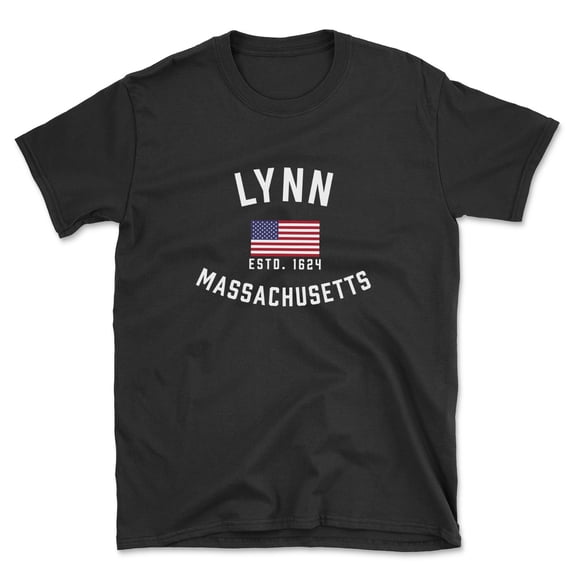 Lynn Massachusetts Patriot Men's Cotton T-Shirt