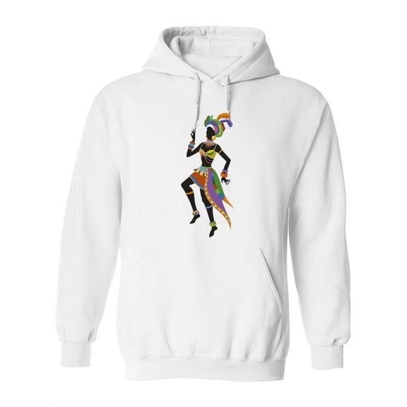 Traditional African Dance Hoodie Women -Image by Shutterstock, Female Small