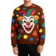thumbnail image 1 of Top de Manga Larga Impresa con Tema de Carnaval, Sudadera de Cuello de Tripulación de Poliéster Casual para Disfraz de Fiesta Y Ropa Cotidiana, 1 of 7