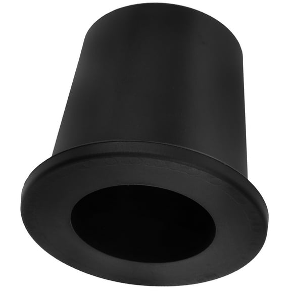 FONDOTIN Sturdy Plastic Drain Seal for Shower Drain Maintenance Black 1Set