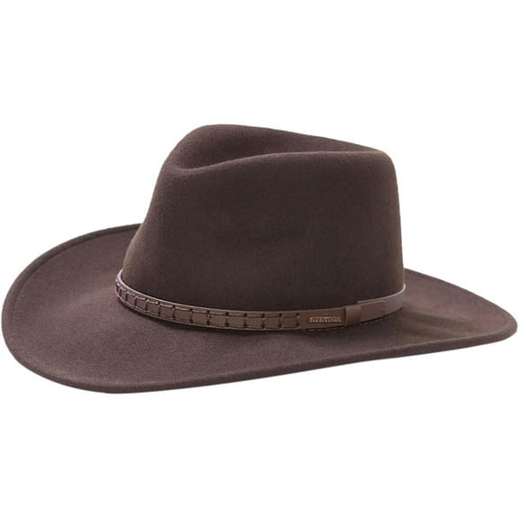 Stetson Mens Wool Felt Sturgis Western Hat (Cordova, Medium)