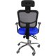 thumbnail image 4 of Silla de oficina Rack & Pack ajustable con inclinacion azul, 4 of 8
