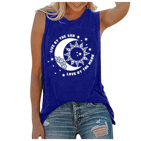 

Pianpianzi Breastfeeding Undershirts Camisole Tops with Bra Toddler Girl Princess Women s Fashion Loose Sun Moon Series Printed Sleeveless Tank Blouse Top