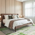 thumbnail image 4 of Wondo 5x8 Modern Abstract Area Rugs - Green Low Pile Washable Carpet for Living Room, Bedroom, Nursery, Office, Kitchen - Non-Slip Stain Resistant Soft Rug for Indoor Use, 4 of 8