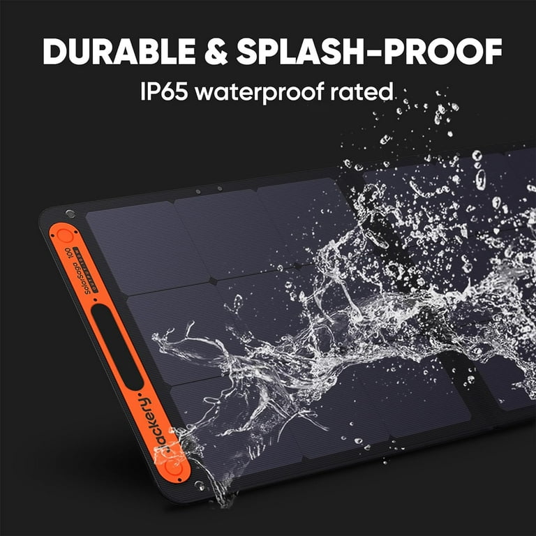 Jackery Solar Panel 100W, Portable Solar Panel for Explorer