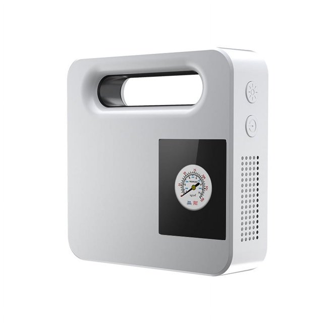 Bomba de compresor de aire para inflar neumáticos de 12V, pantalla Digital, bomba de neumáticos con luz LED portátil para coche