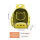 thumbnail image 3 of Mochila para gatos Mochila de viaje con diseño de apertura frontal para uso en exteriores (Amarillo), 3 of 6