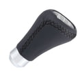 thumbnail image 3 of Universal Car Vehicle 6 Speed Gear Shift Knob PU Shifter Stick with 3 Hoses Black, 3 of 5