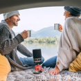 thumbnail image 5 of Ti Camping Cup with Lid 300ml and 200ml Coffee Mug Set with Spork for Camping Hiking Travel, 5 of 5