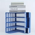 thumbnail image 6 of 1 Pcs, Thickened, Quadruple File Bar, Desktop File Shelving, Storage Box, Pen Holder Frame, File Box, Office Supplies, 6 of 9