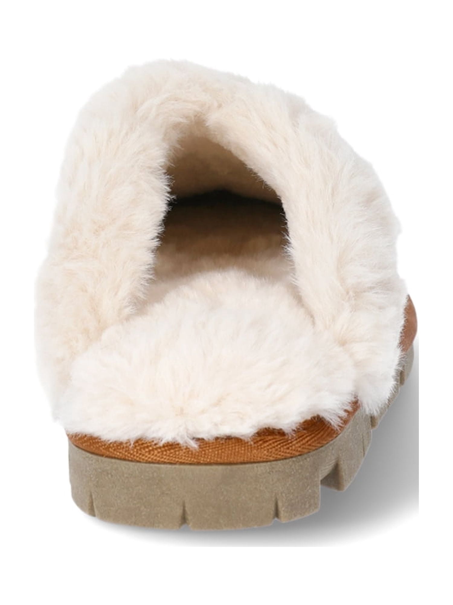 Joyspun Women's Suede Clog Slippers