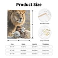 thumbnail image 2 of Wall Decor Artwork Home Wall Decor Canvas Wall Art Home Artwork Jesus Lion Of Judah Ready To Hang 16x20 Inches, 2 of 5