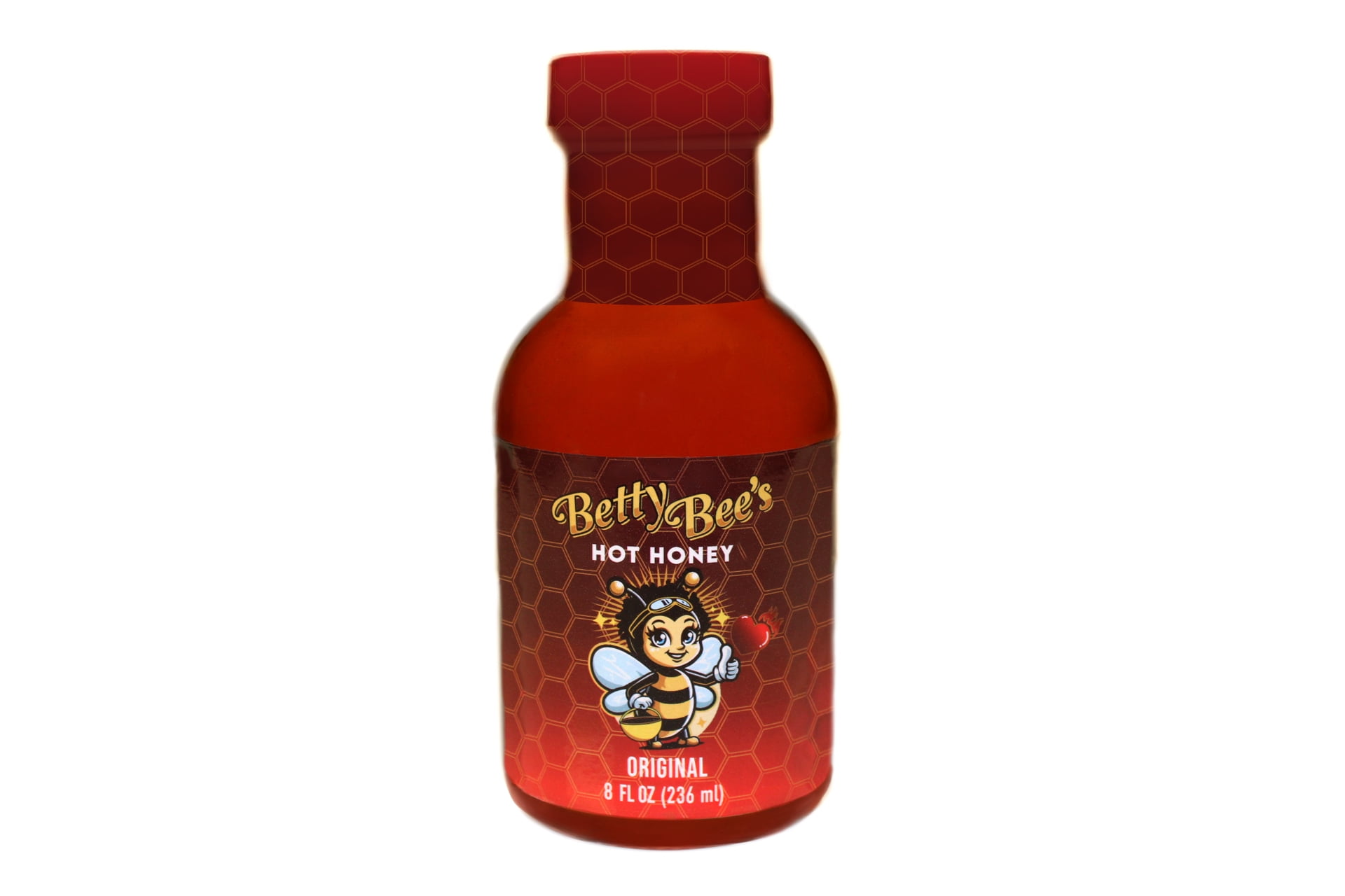 Betty Bee's Hot Honey Original Twin Pack 100% Organic Honey