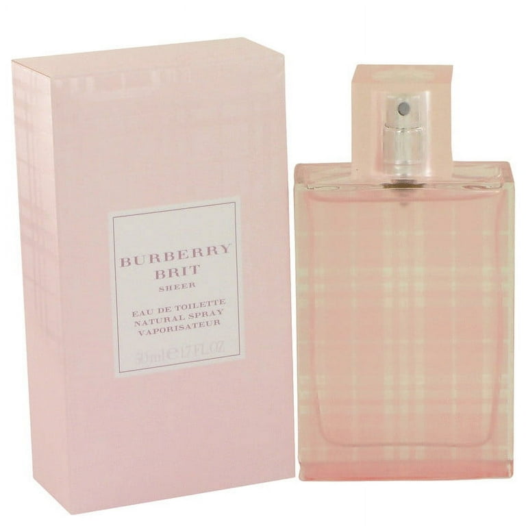 Burberry Brit Sheer Eau De Toilette Spray for Women, 1.7 oz, Fresh