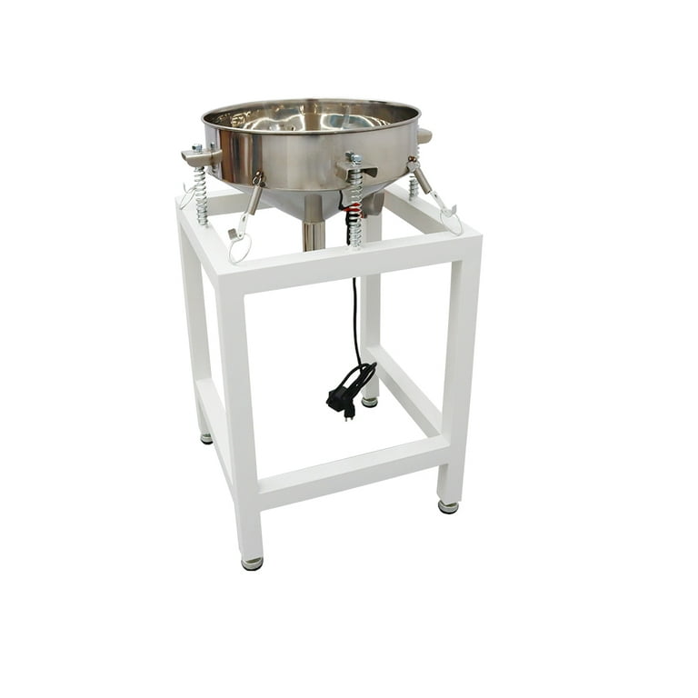 Food Processing Vibrating Flour Sifter Electric Sieve Shaker Machine  Automatic