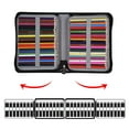thumbnail image 4 of Pencil CaseLarge Capacity PU Leather Pencil Case Organizer Art Pencil Case Future-Proof Design, 4 of 5