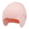 thumbnail image 4 of Unisex Winter Hat Scarf Gloves Set Thick Knit Warm Cold Weather Gear for Commuting Hiking Shopping Scarf a Hat Gloves, 4 of 5