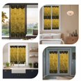 thumbnail image 7 of Window Privacy Film Yellow Geometric Stained Glass Window Film Decorative Sun Block Window Cover Modern Abstract Art Ombre Window Clings Static Adhesive Sticker for Bathroom 29.5"x78.7", 7 of 7