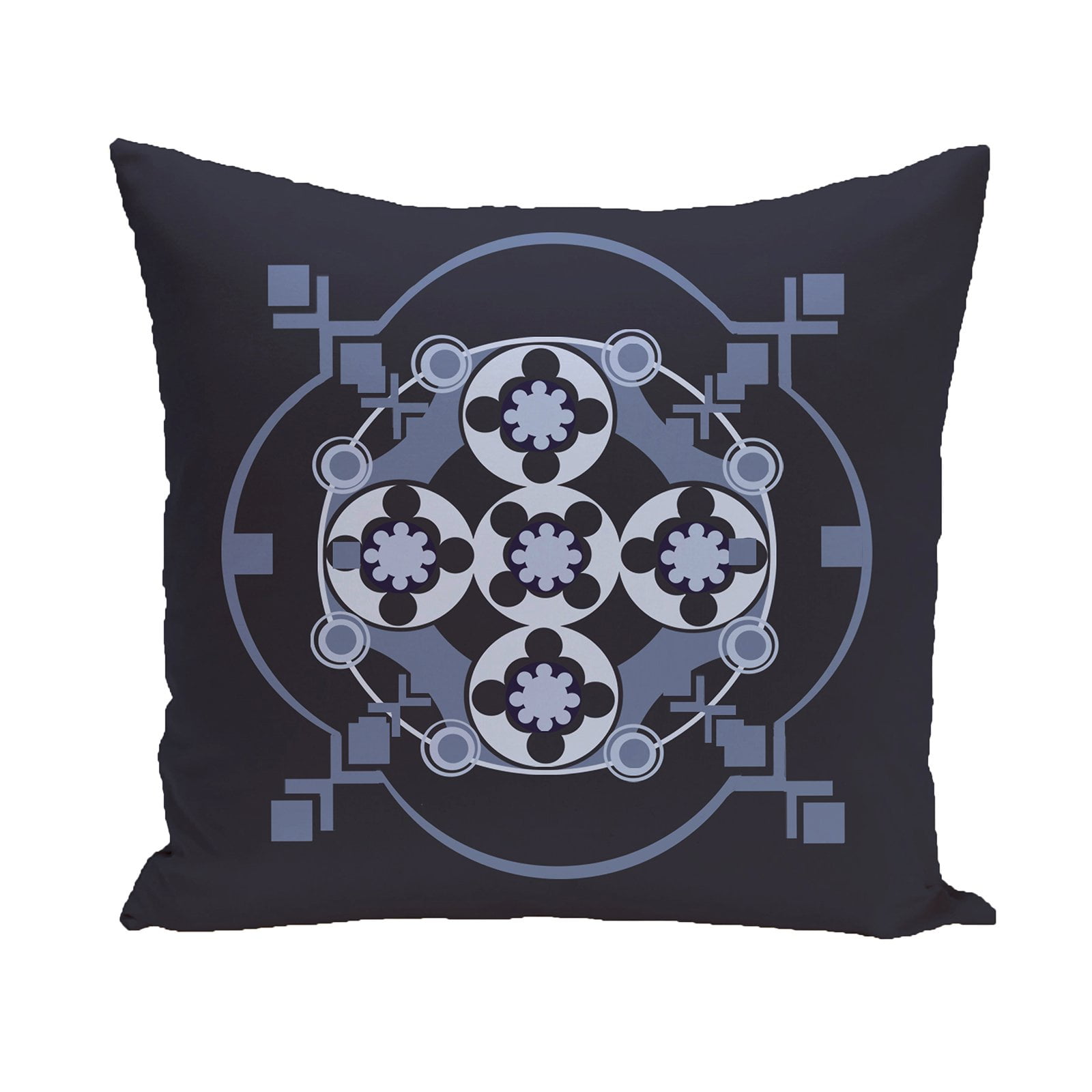 Simply Daisy 16" x 16" Bandana-Rama Geometric Print Pillow