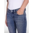 thumbnail image 4 of Madden NYC Women's Low Rise Flare Jeans, 32" Inseam, Sizes 00-18, 4 of 5