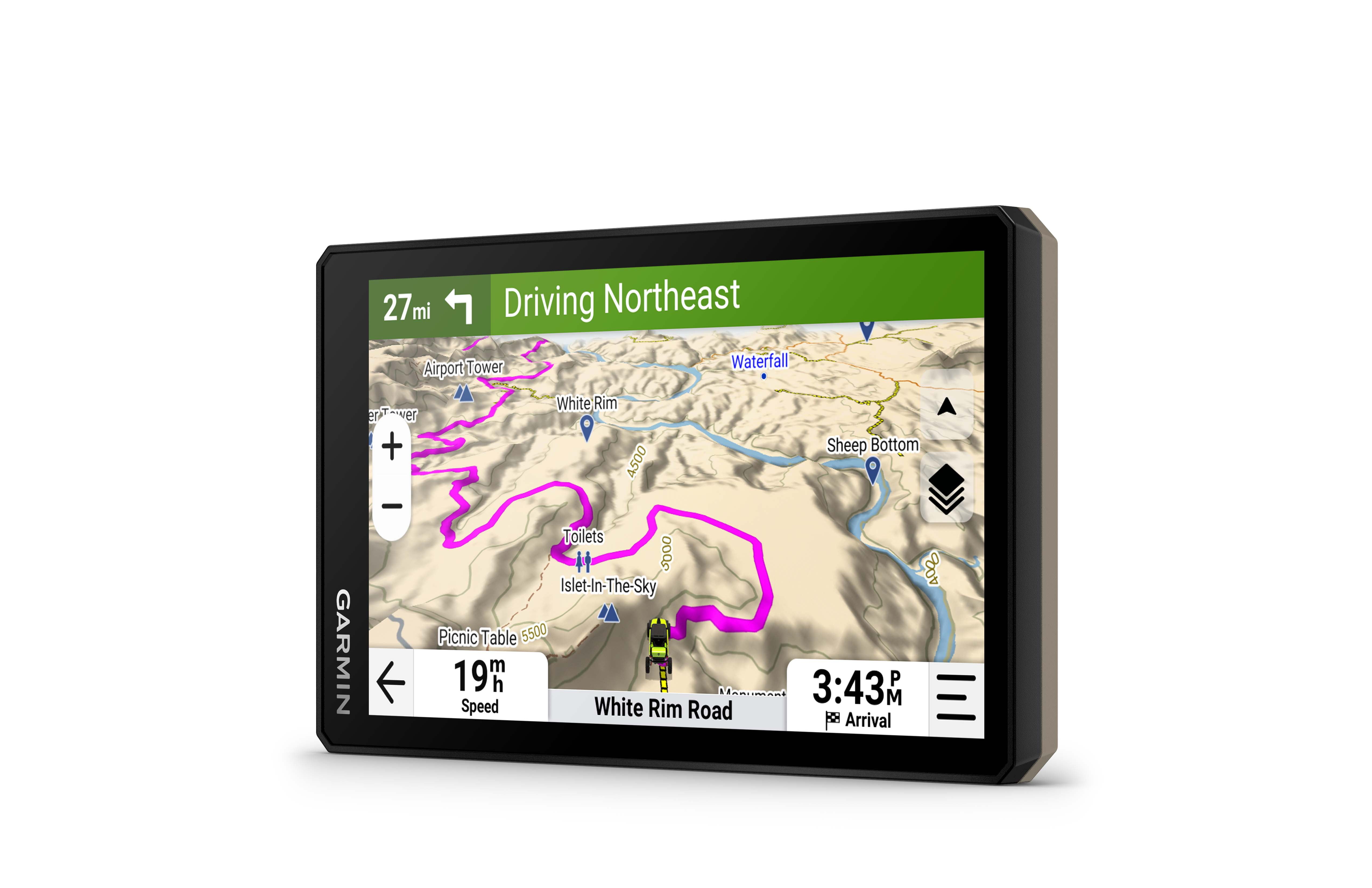 Garmin Tread® 2, Powersport Navigator, 6" Glove-Friendly Display, Built for Extreme Weather, Preloaded Mapping, Snowmobile Trails for U.S. and Canada