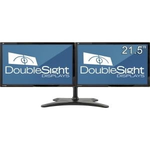 Photo 1 of 21.5 LCD MONITOR BNDL WITH DUAL MONITOR DESK TOP MOUNT