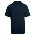 thumbnail image 3 of Men's Cutter & Buck Navy Miami Dolphins Prospect Textured Stretch Polo, 3 of 3