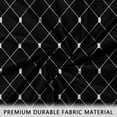 thumbnail image 5 of Black Ombre Shower Curtain, Modern Geometric Pattern Modern Luxury Bathroom Curtain Bathtub Decor Waterproof Fabric Machine Washable with 12 Hooks, 5 of 6