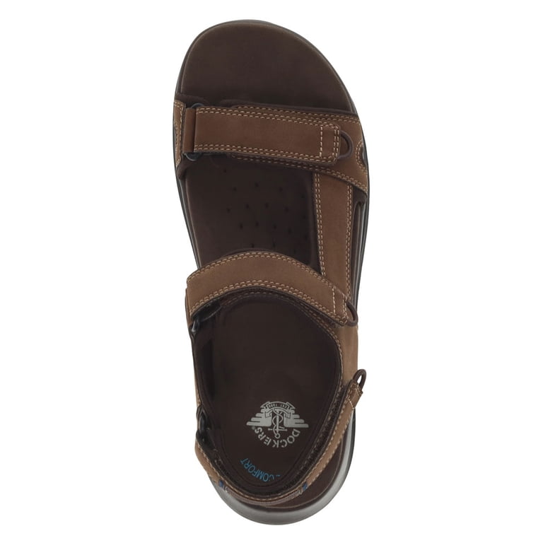 Dockers Bradburn Mens Size 8W Brown Black Beach Walking Casual Sport Sandals Dockers Mens Bradburn Outdoor Sport Sandal - Walmart.com main image 3