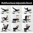 Leikefitness Dumbbell Weight Bench Adjustable Benches Incline Decline