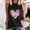 Black(New), variant on PNTUTB Women's Summer Sleeveless Regular Round Neck Printed Sleeveless Basic Tees Comfortable Blouses