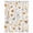 Yellow White, variant on Orange Floral Spring Waterproof Fabric Shower Curtain,Butterfly Botanical Summer Waterproof Fabric Shower Curtain for Bathroom Curtains Bathtubs Hotel Shower Curtains with 12 Hooks Standard 66x72