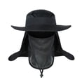 thumbnail image 1 of Sun Protection Hat Fishing Hats Nylon Mens Sun Hat Fast Drying Waterproof Nylon Breathable Mesh Detachable Veil Sun Protection Hat For Outdoor Fishing Camping, 1 of 8
