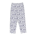 thumbnail image 4 of Xecao World Travel2 Women's Straight Lounge Pajama Pants: The Epitome of Relaxed Sleepwear, 4 of 9