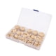 thumbnail image 2 of Botones de Madera Superficie Lisa 140 Piezas Con Caja de Almacenamiento ANGGREK Para Manualidades DIY, 2 of 8