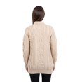 thumbnail image 3 of Saol Cable Knit Boyfriend Cardigan 100% Merino Wool, 3 of 3