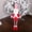 C, variant on SDJMa Christmas Plush Toy 28 inch Retractable Long Leg Standing Plush Doll Christmas Super Cute Reindeer Snowman Old Man Christmas Ornaments Doll Telescopic Legs Christmas Santa Decoration Toy