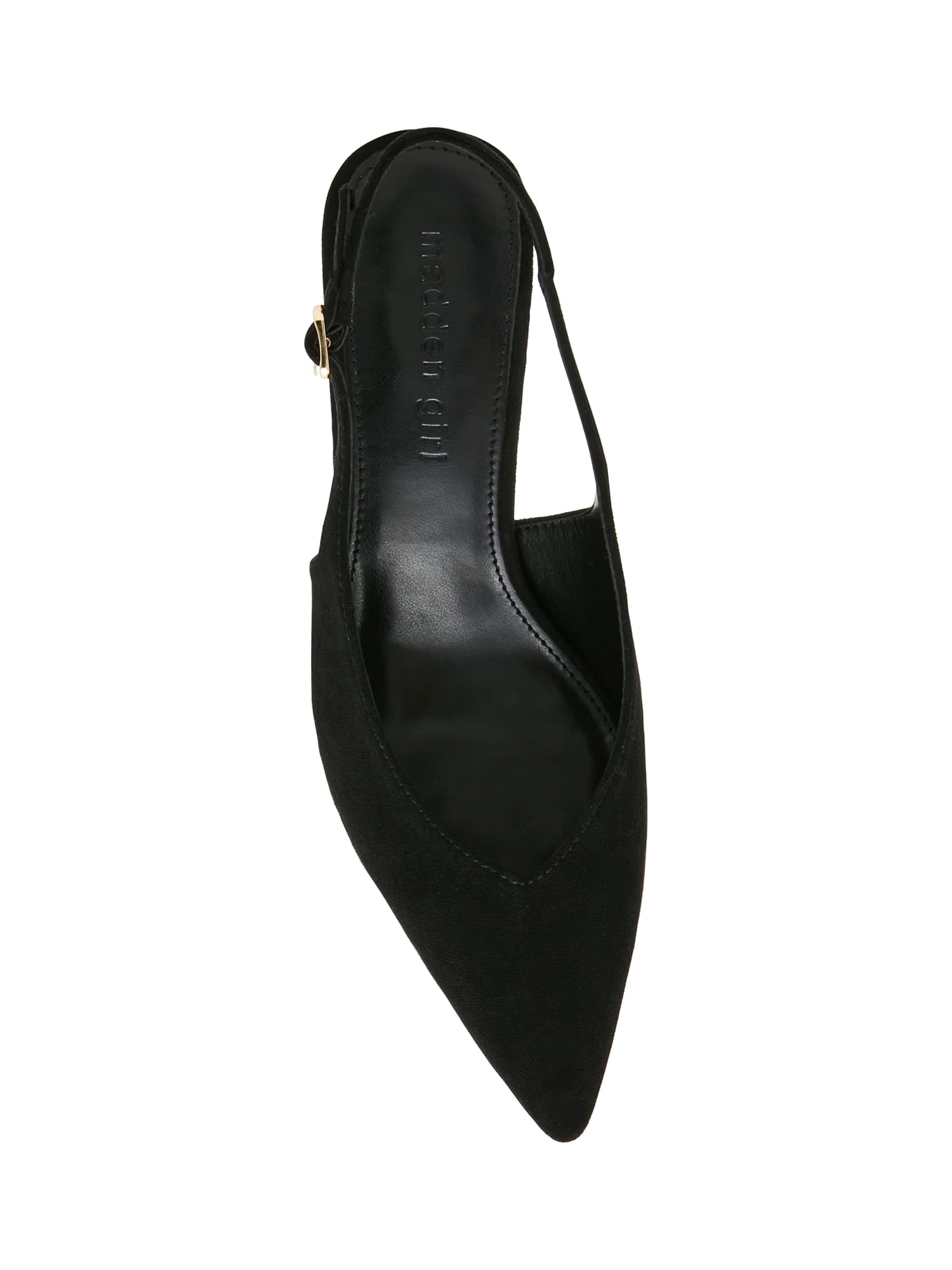 Madden Girl Women's Kittenn Slingback Kitten Heel