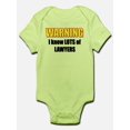 thumbnail image 1 of CafePress - I Know Lawyers Infant Creeper - Baby Light Bodysuit, 1 of 1