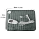 thumbnail image 5 of Monstrate Almohadilla de calefacción cálida ajustable Control inteligente manta eléctrica impermeable calentamiento rápido cómodo calentador accesorio Suministros térmicos gris oscuro 3 Monstrate HA073659-03, 5 of 6