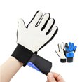 thumbnail image 3 of Guantes de portero para niños y jóvenes, antideslizantes, de látex, con dedos completos, para fútbol, 3 of 4
