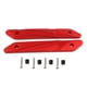 thumbnail image 2 of Cubiertas del parto del parto de 2 piezas piezas Resistentes al desgaste Conveniente reemplazar accesorios fáciles de usar Cubiertas decorativas de Rojo, 2 of 8
