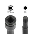 thumbnail image 3 of Unique Bargains 1/2-Inch Drive x 9mm Impact Triple Square Spline Bit Socket, Metric 3" Length, Cr-Mo Steel, 3 of 3